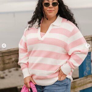 Smash + Tess Megan Waffle Sweater